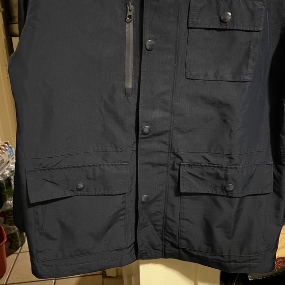 Gap Soft Water Resistant Nylon Parka Jacket - Picture 3 of 14